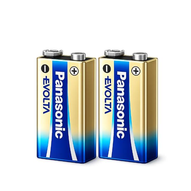【Panasonic 國際牌】鈦元素添加 EVOLTA超世代 9V鹼性電池(2入)