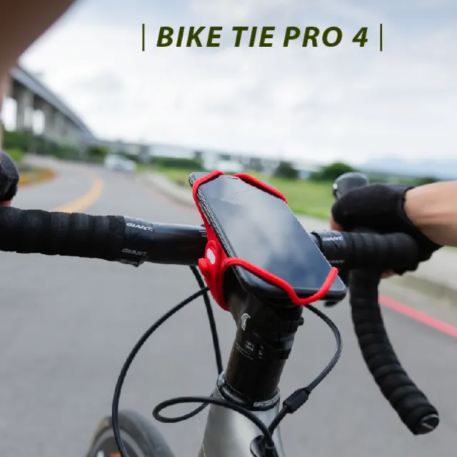 【Bone 蹦克】單車手機綁 4 ｜Bike Tie Pro 4 (龍頭/自行車手機支架/手機配件/彈性綁繩)