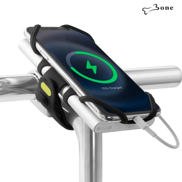 【Bone 蹦克】單車手機雙用綁一代 Pro 1 (單車手機架/龍頭用/彈性/吸震/耐衝擊)