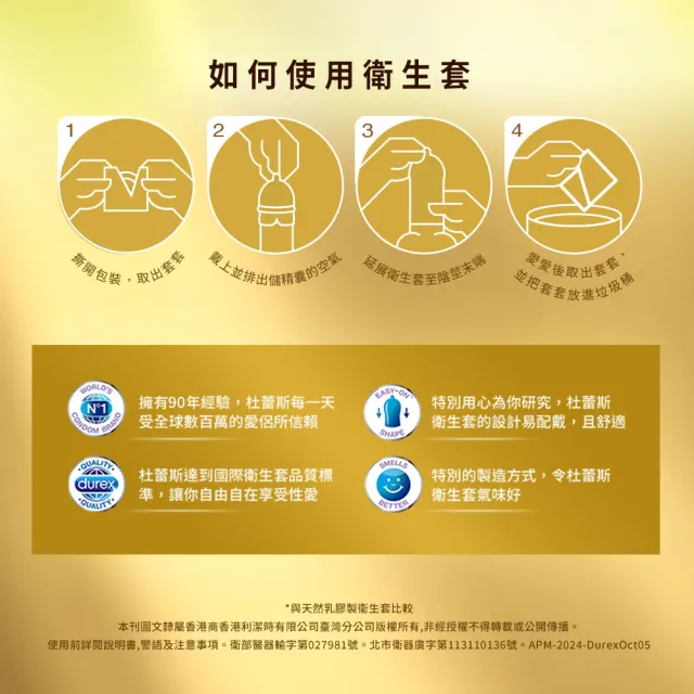【Durex 杜蕾斯】真觸感裝衛生套12盒(共96入 保險套/衛生套/避孕套/安全套/避孕/保險套推薦)