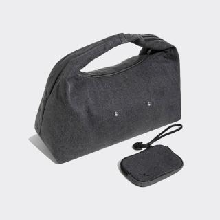 【adidas 愛迪達】肩背包 健身包 運動包 旅行袋 旅行小包 三葉草 D SHOULDER BAG 黑 IX7694
