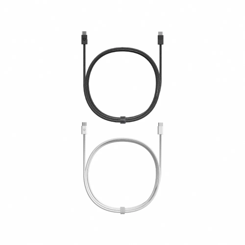 【RHINOSHIELD 犀牛盾】USB-C to USB-C 編織傳輸線/充電線 (1公尺/2公尺)