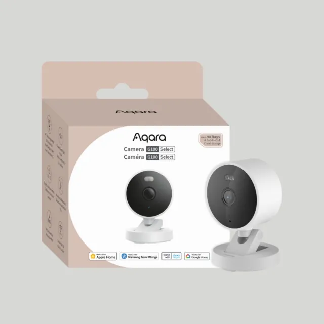 【Sioh 惜】Aqara G100 智慧攝影機(國際版 支援HomeKit/Google)
