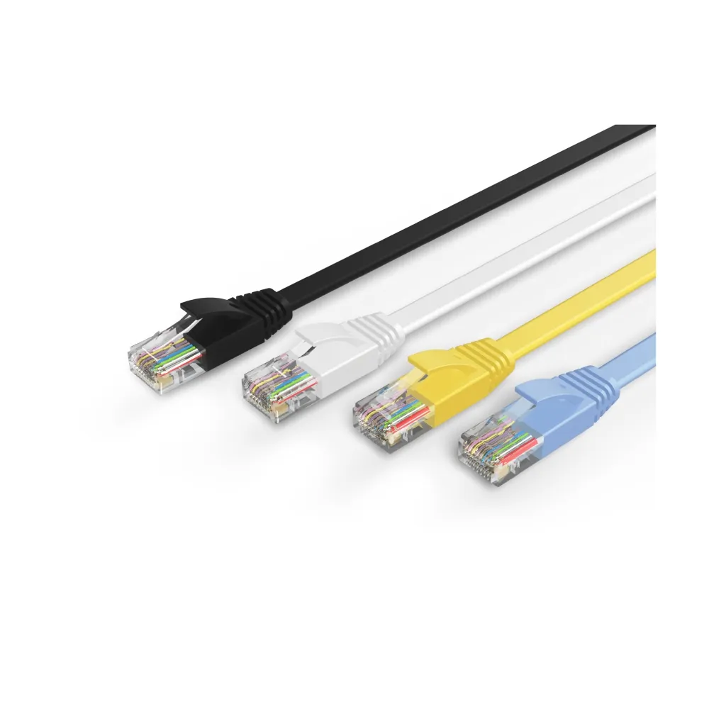 【POLYWELL】CAT6 高速網路傳輸扁線 /0.3M