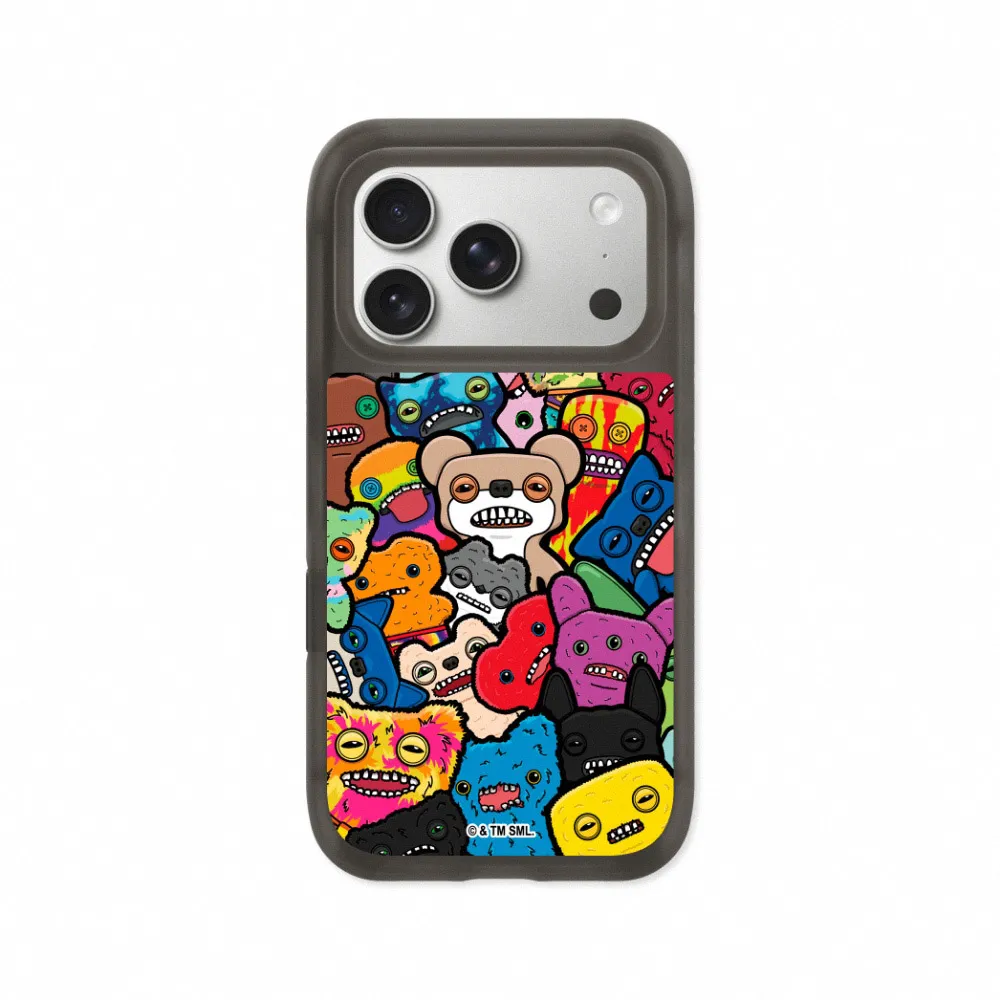 【RHINOSHIELD 犀牛盾】iPhone 15-17系列 AirX MagSafe兼容 氣墊磁吸防摔手機殼/倍感牙力(Fuggler放克牙寶)
