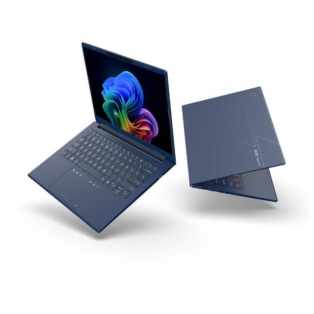 【Acer 】65W快充組★14吋Ultra 7 Copilot+輕薄AI筆電(Swift Go/SFG14-75-766J/Ultra7-258V/32G/512G/W11)