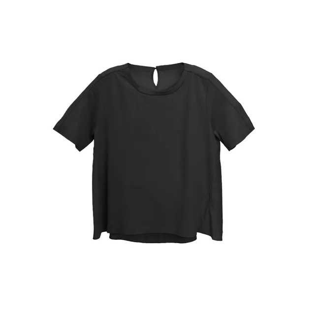 【giordano ladies】26SS 異材質拼接上衣(02326016)