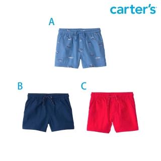 【Carter’s】小童 純棉短褲-三款任選（原廠公司貨 童裝 舒適短褲 柔軟布料 鬆緊腰頭)