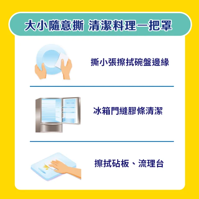 【金得意】巧撕廚房紙巾(112組x48捲)