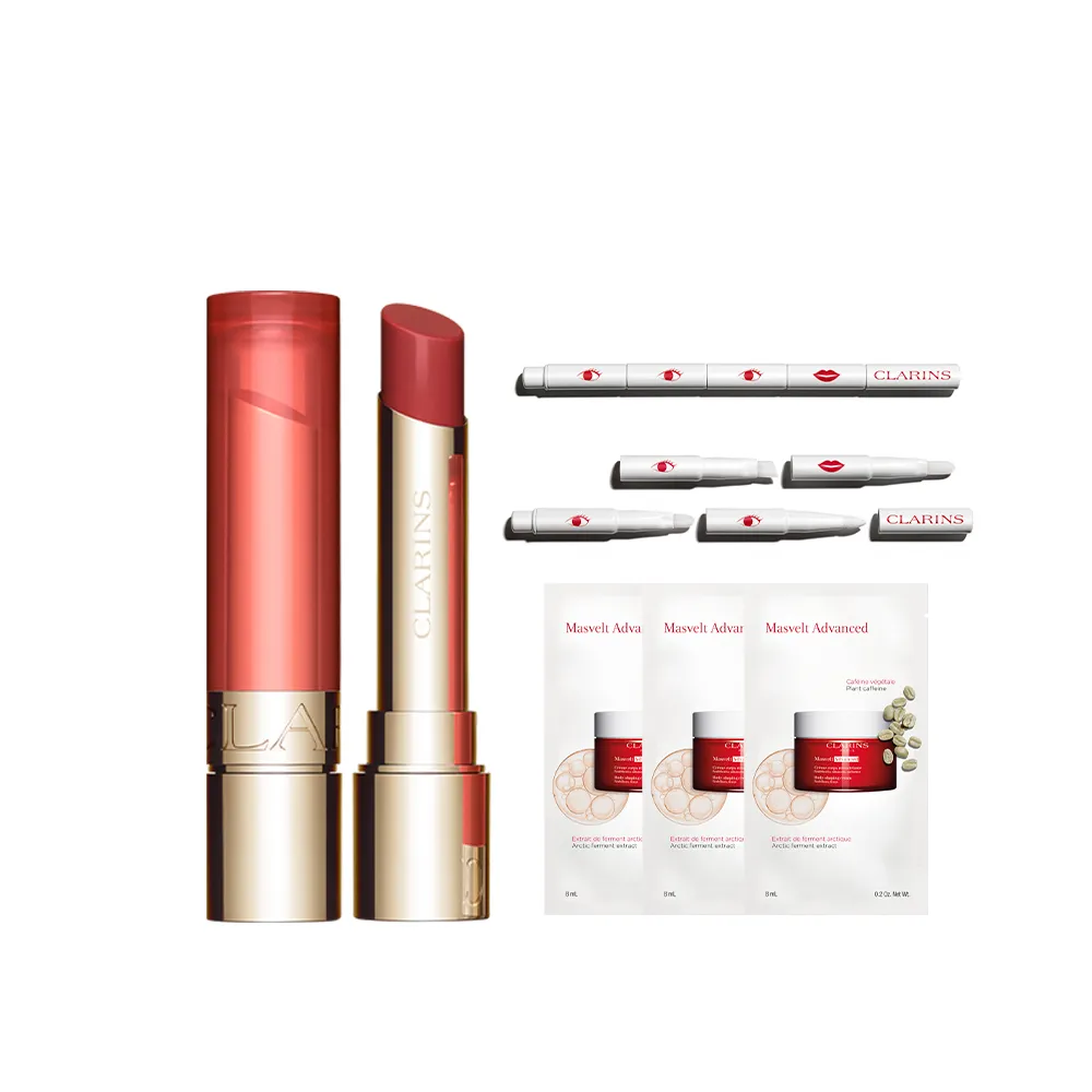 【CLARINS 克蘭詩】彈潤植萃固態美唇油2.9g(6色號任選)