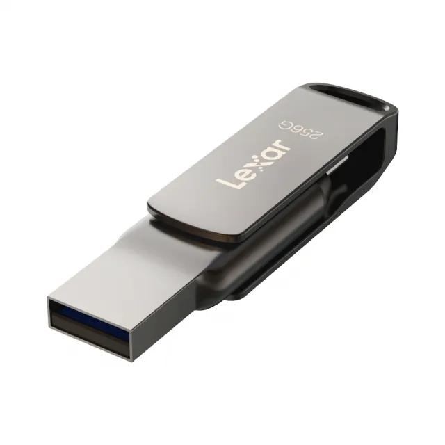 【Lexar 雷克沙】D400 256GB USB 3.2 Type-C 雙頭隨身碟