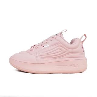 【FILA】Super Bubble 女 休閒鞋 復古 流行 厚底 粉紅(5-C608Z-665)