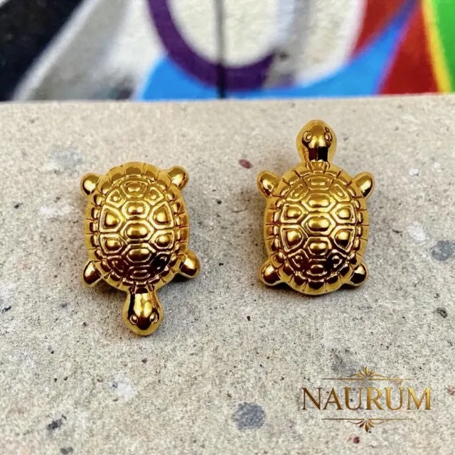 (NAURUM)黃金金豆好運龜龜0.05錢1入