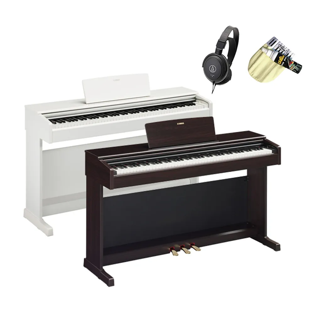 【Yamaha 山葉音樂】YDP-145 88鍵 電鋼琴 原廠鋼琴椅(總保固三年/手機錄音線/鋼琴保養油)