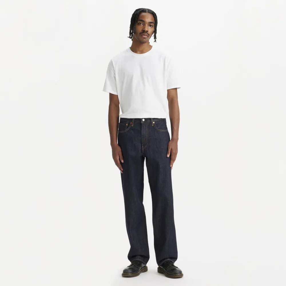 【LEVIS】568™ 男款中腰寬鬆繭型丹寧牛仔褲 人氣新品 29037-0078