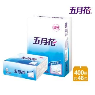【MAY FLOWER 五月花】平版式花紋衛生紙(400張x48包)