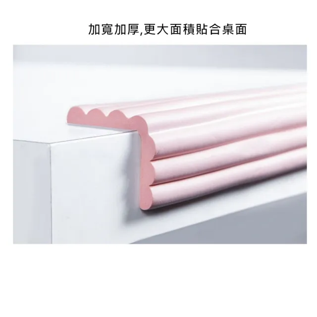 加寬厚泡棉防撞條 4 入組 (4 色任選)