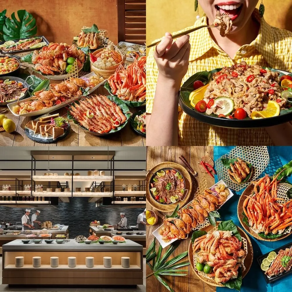 【台北國泰萬怡酒店】MJKitchen平日單人自助午餐(歐享券 晚餐、假日可加價使用)