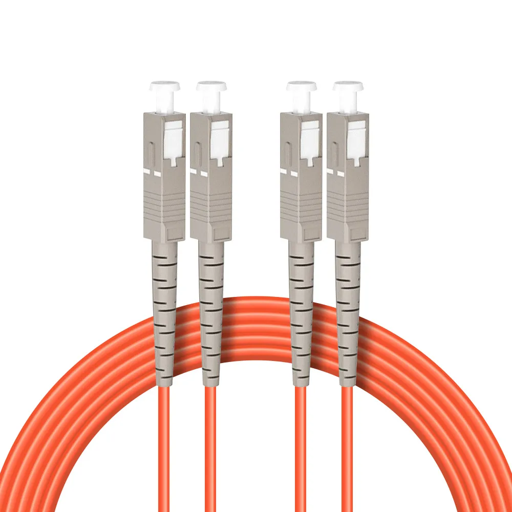 【台灣霓虹】電信級SC-SC多模10G雙芯OM3光纖跳線5米