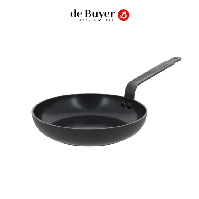 【de Buyer 畢耶】Ceranoa系列 陶瓷高效能平底不沾鍋24cm-適用IH爐