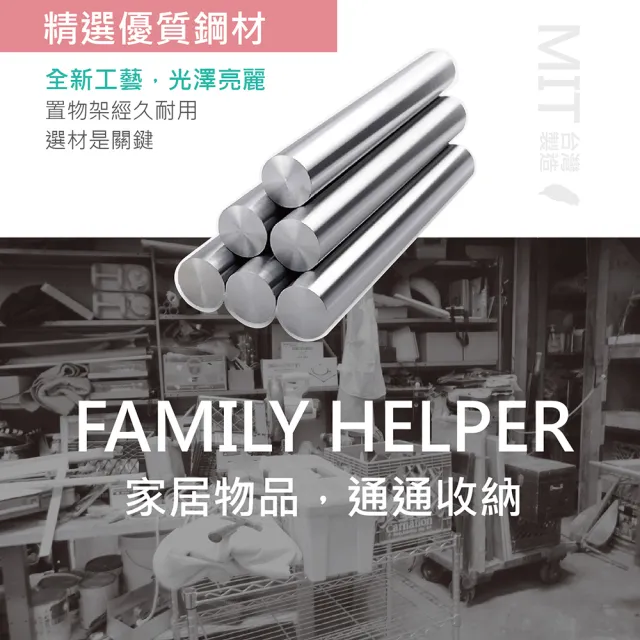 【KIWISH 奇意生活館】鐵架MIT四層架120x46x180cm-雙色(鐵架/收納架/層架/置物架/波浪架/鐵力士架/貨架)