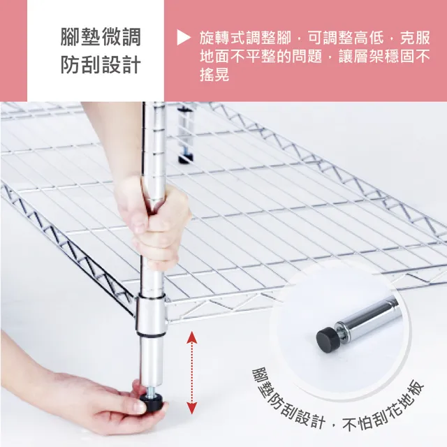 【KIWISH 奇意生活館】鐵架MIT四層架120x46x180cm-雙色(鐵架/收納架/層架/置物架/波浪架/鐵力士架/貨架)