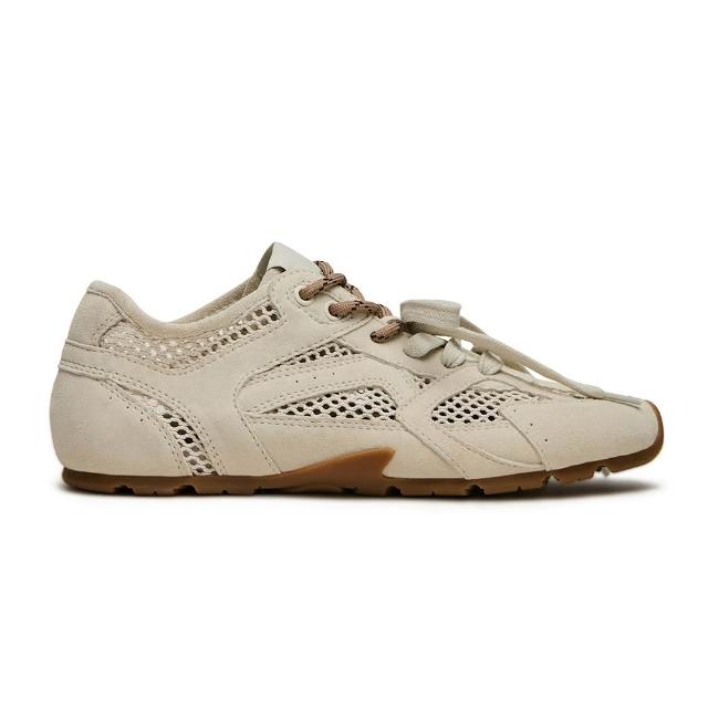 【steve madden】素面網布拼接平底休閒鞋 AZIEL-MESH(米色)
