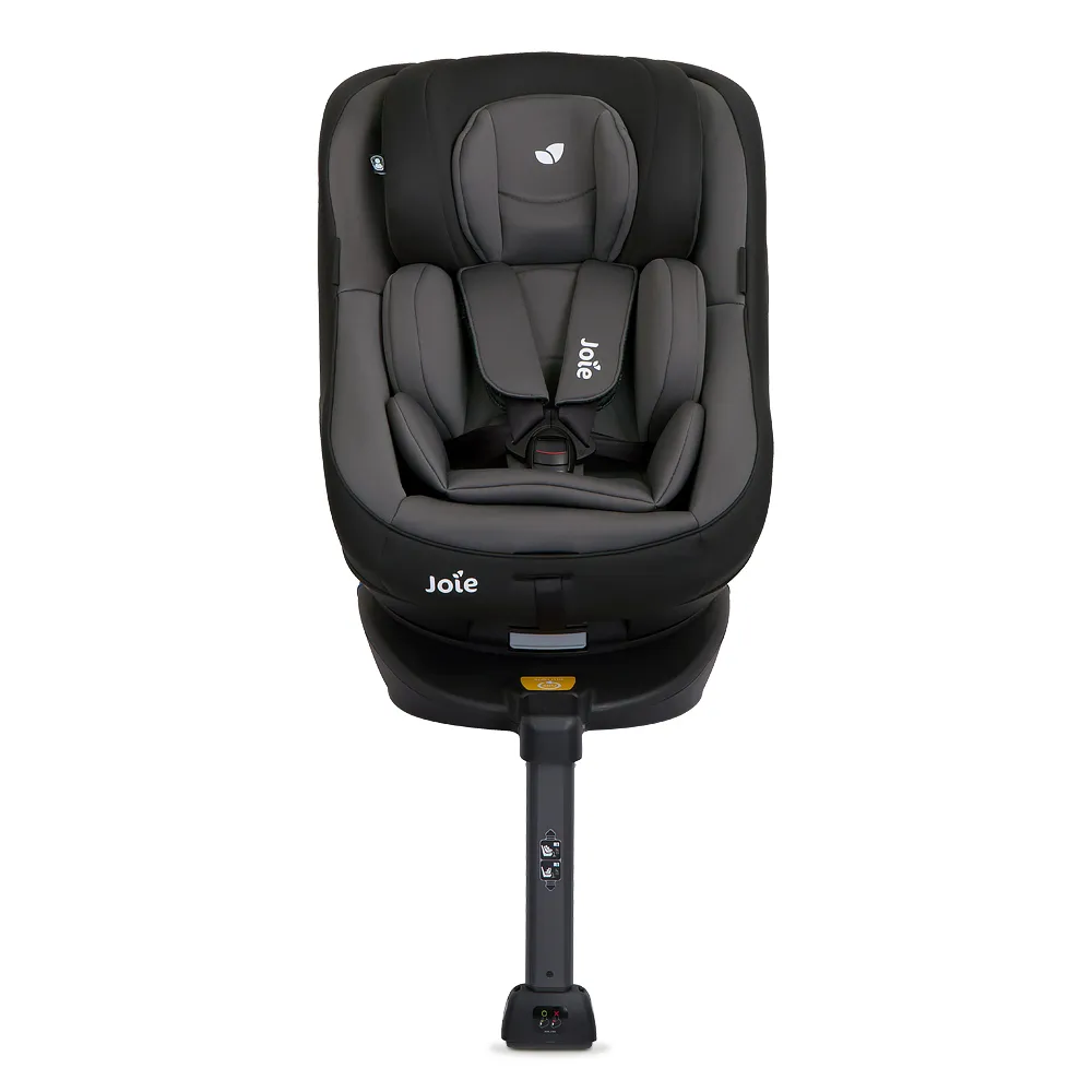 【Joie】spin360 isofix 0-4歲全方位安全座椅/旋轉汽座(黑色/momo獨家款)