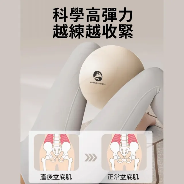 【Michael Fitness 麥克健身】瑜珈球25CM 普拉提小球 平衡球 抗力球 核心訓練球 彈力球 瑜珈小球 瘦身塑形