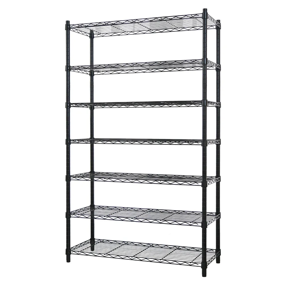 【居家cheaper】耐重鐵力士35X90X180CM七層置物鞋架(鐵架/鐵力士架/層架/置物架/鞋架/玄關架)