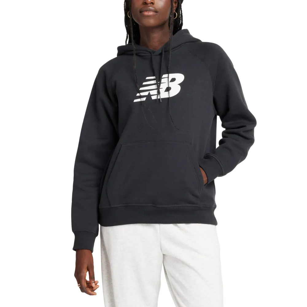 【NEW BALANCE】NB 刷毛帽T/連帽上衣_女性_WT43524BK(美版 版型偏大)