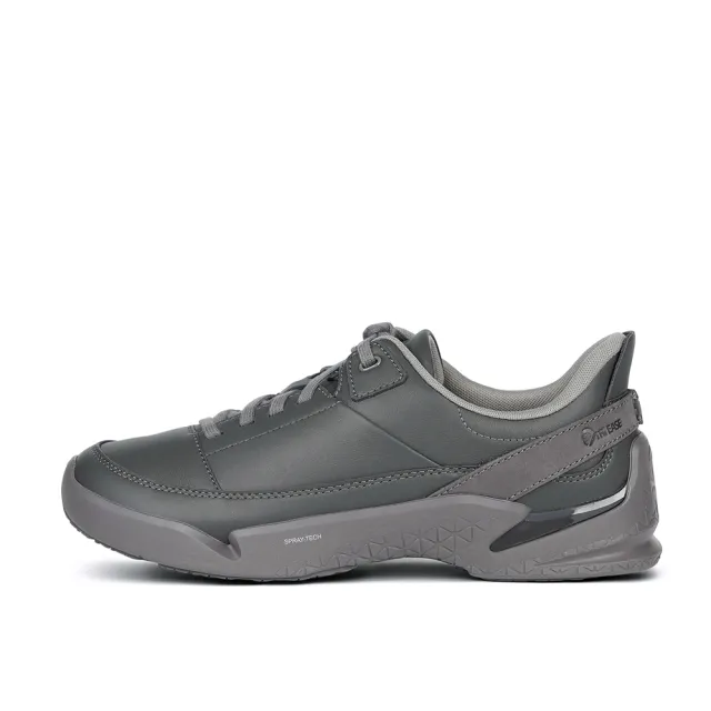 【Clarks】男鞋 輕鬆走-Tri Ease Lace男款真皮舒適緩震輕量休閒鞋 運動鞋 健走鞋(灰色)(CLM87339C)