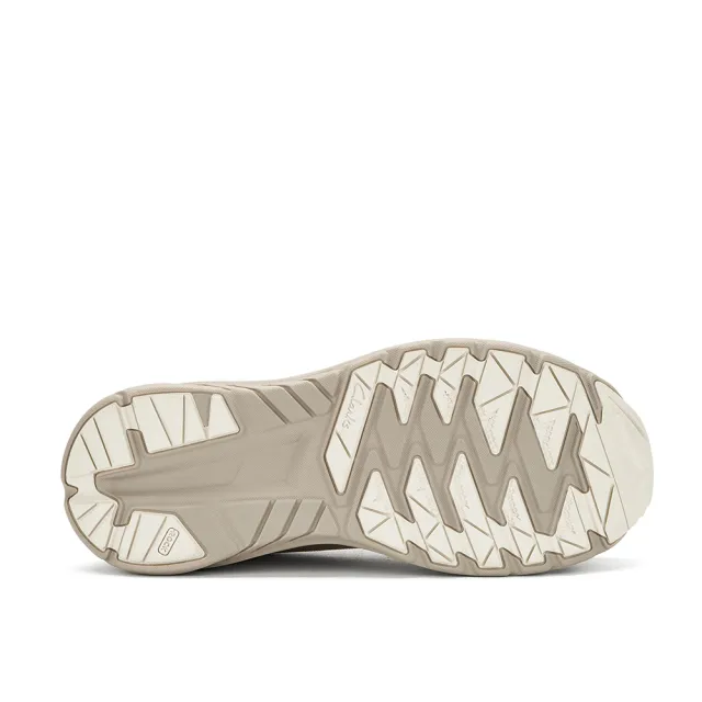 【Clarks】男鞋 微風跑-Zeph Trek Go織物全織面抗撕裂輕盈透氣厚底運動鞋 休閒鞋 增高鞋(沙色)(CLM88169C)
