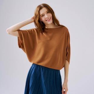 【giordano ladies】26SS 無接縫蝙蝠袖針織上衣(02356033)