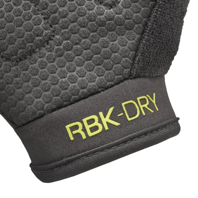 【REEBOK】Fitness Gloves 短指透氣健身手套(健身手套、露指手套、重訓手套)