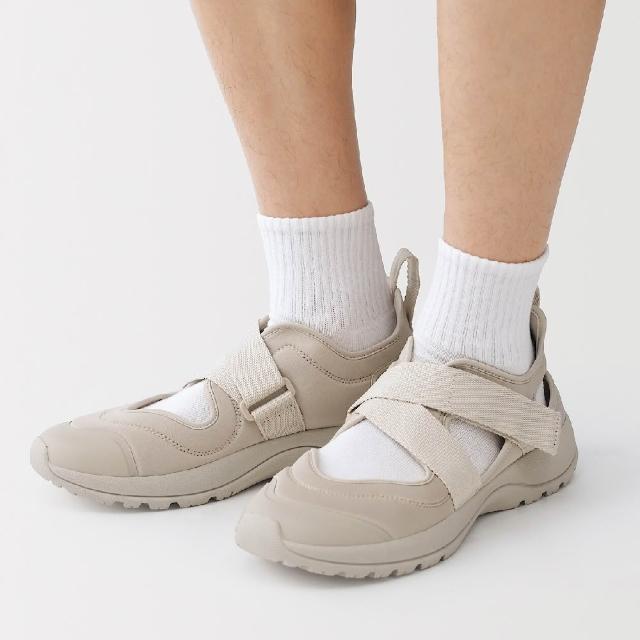【MUJI 無印良品】休閒涼鞋(灰白/黑色/米黃)