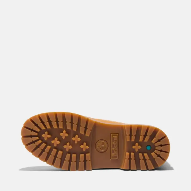 【Timberland】女款小麥色Stone Street防水厚底中筒靴(A5RF9231)