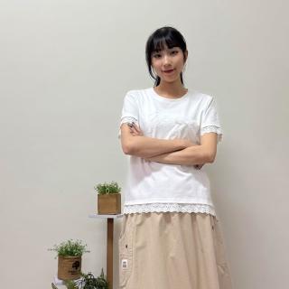 【Hana Mokuba】花木馬日系女裝圓領蝴蝶結蕾絲上衣