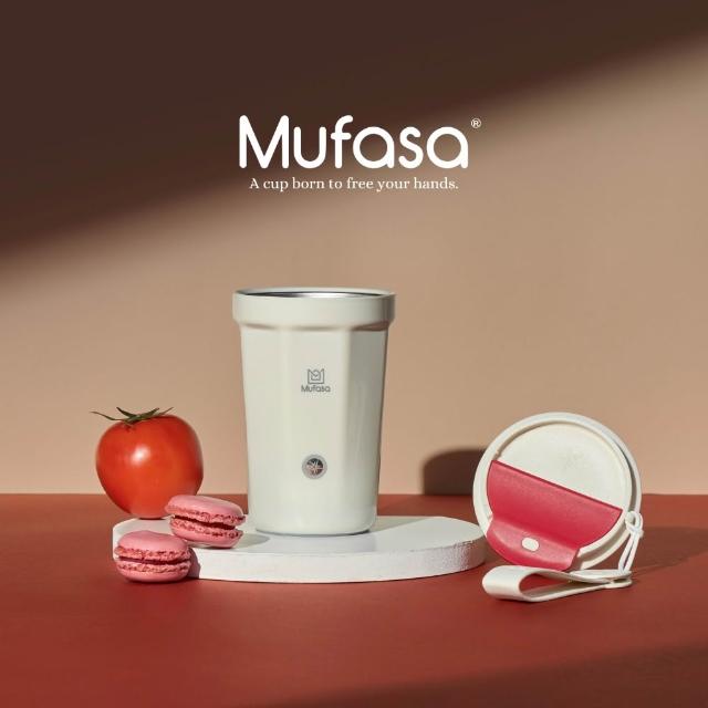 【Mufasa】第5代 316不鏽鋼 雙速隨行攪拌杯(全機可洗 攪拌杯 自動攪拌杯 母親節禮物 聖誕禮物400ml)