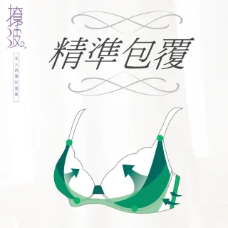 【Swear 思薇爾】撩波系列A-G罩蕾絲包覆內衣(白玫瑰)