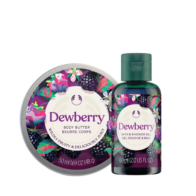 【THE BODY SHOP 美體小舖】露莓香香呵護組(滋養霜50ml+沐浴膠60ml)