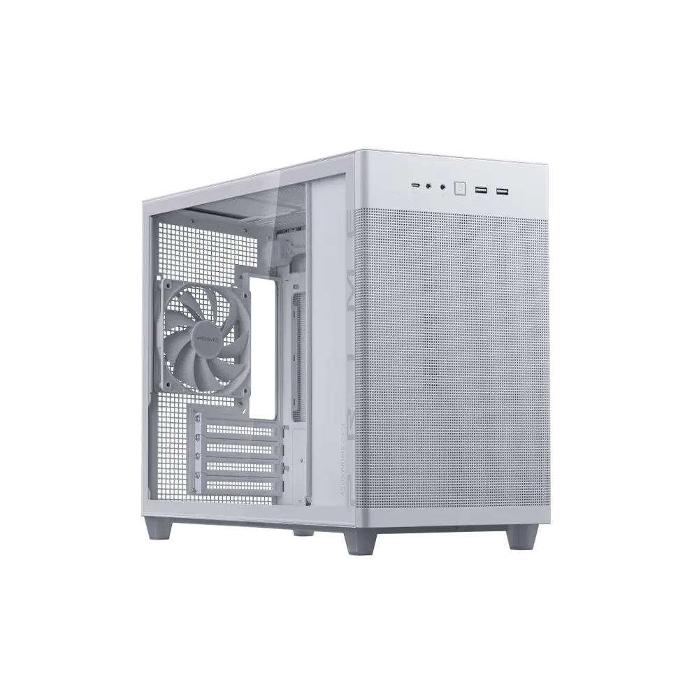 【華碩平台】R5六核 Radeon RX 9060 XT Win11{3AA4W}電競電腦(R5-7500F/B650/32G D5/1TB_M.2/WIFI)