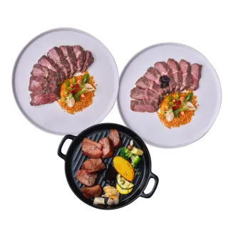 【野人舒食】米其林級法式舒肥牛排3入 零失敗的星級料理(贈 紅酒果韻嫩肩牛排乙包)