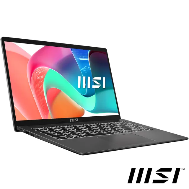 【MSI 微星】15吋 Core 7 150U 輕薄效能筆電(Modern 15/16G/1T SSD/Win11 Pro/F1MXG-1041TWNN