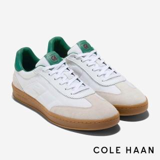 【Cole Haan】GRANDPRO BREAKAWAY TXT 復古休閒鞋 男款一般楦 白拚綠(C44816)