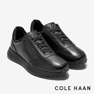【Cole Haan】GRANDPRO LUXE MILE SLIP-ON SNEAKERS 真皮休閒鞋 男款寬楦 黑色(C46091)