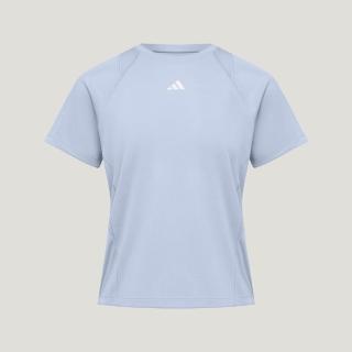 【adidas 愛迪達】Coolsense Tee W 女 T恤 運動上衣 休閒短袖 冰藍 亞版 排汗(IA6098)