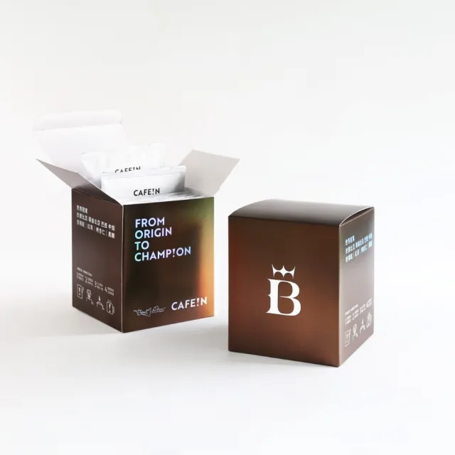【CAFE!N 硬咖啡】中深焙/中焙/中淺焙 世界冠軍*2盒+全明星濾掛*2盒｜共60包(10g/包；共 4 盒)