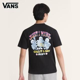 【VANS】官方旗艦 Beer Skull 黑色短袖T恤