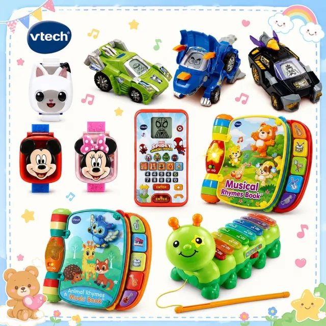 【Vtech】感官探索學習玩具任選2入組(益智玩具大集合)